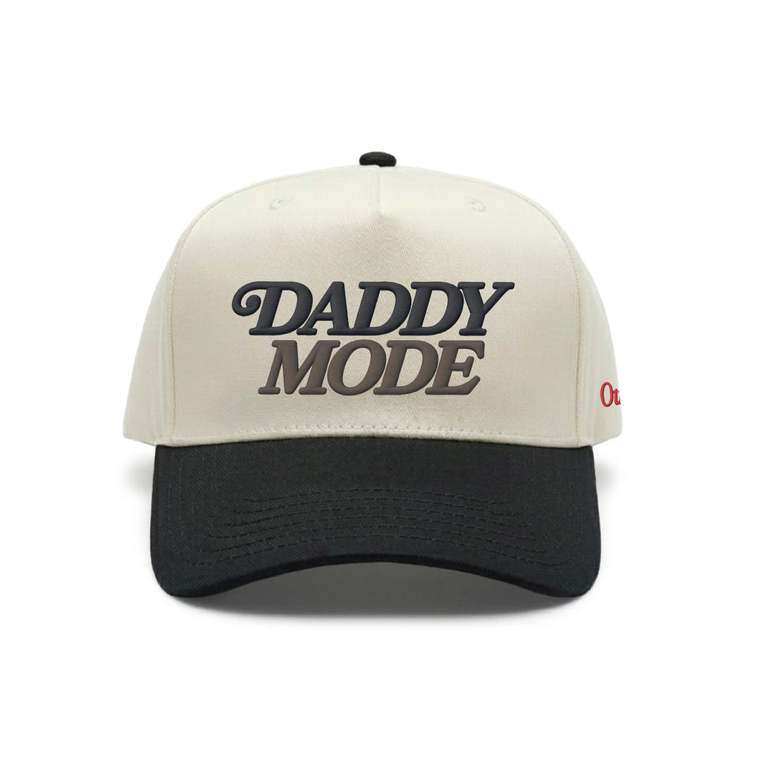 Outrank Daddy Mode Snapback Natural Black OR3943HT | Pro Feet