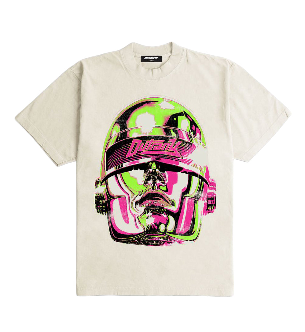Outrank Keep Up Or Get Passed T-Shirt Cream OR4067PR | Pro Feet