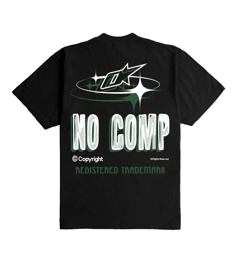Outrank No Competition T-Shirt Black OR4071PR | Pro Feet