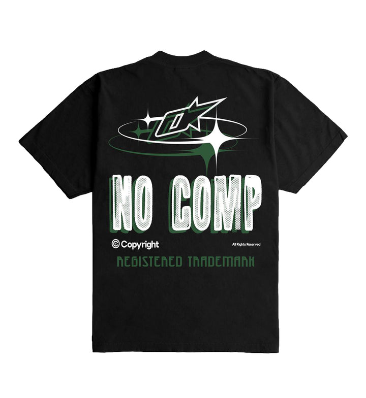 Outrank No Competition T-Shirt Black OR4071PR | Pro Feet