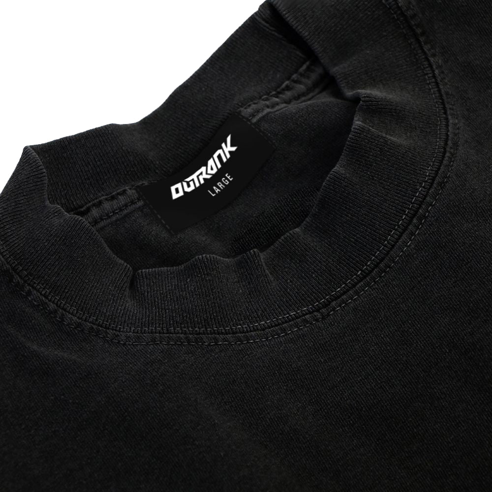 Outrank No Competition T-Shirt Black OR4071PR | Pro Feet