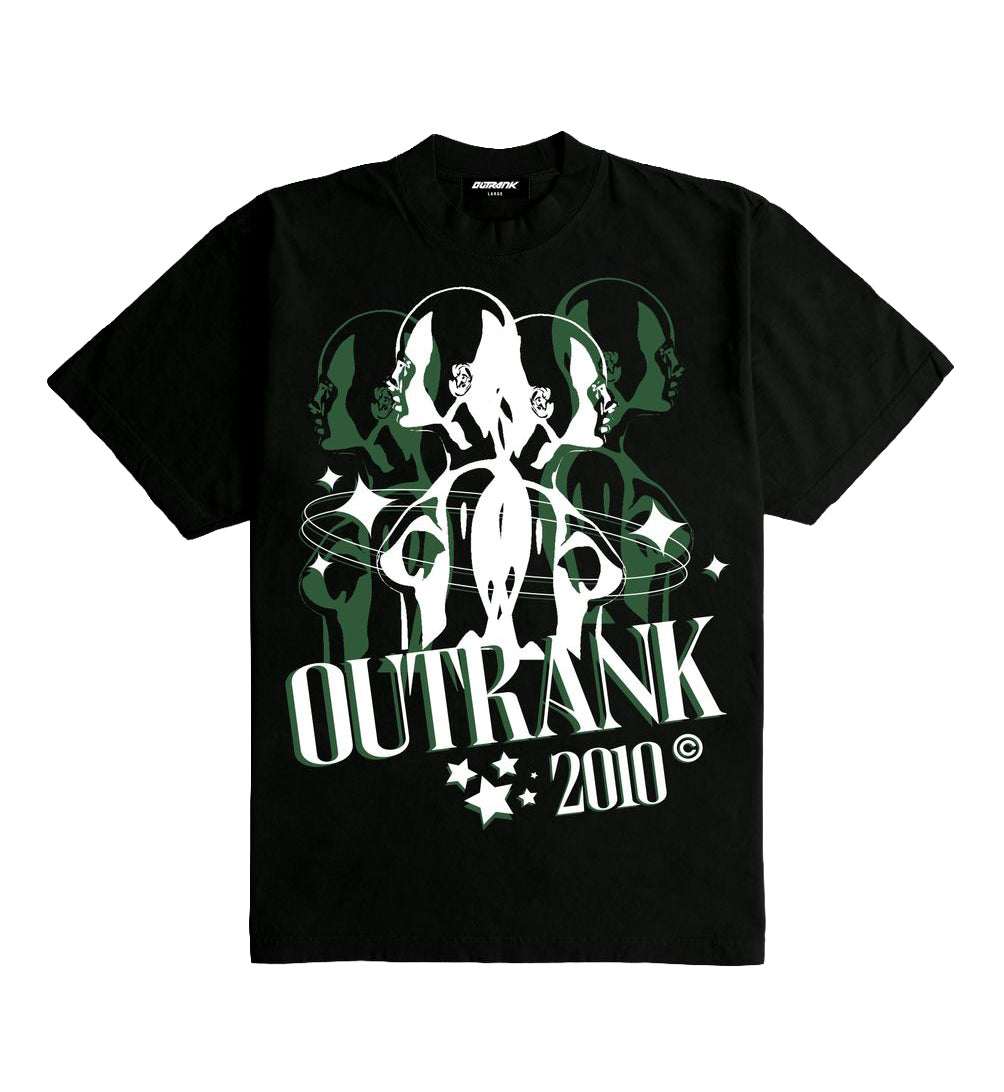 Outrank No Competition T-Shirt Black OR4071PR | Pro Feet