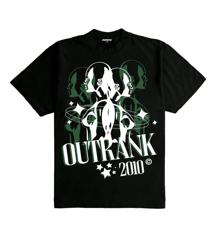 Outrank No Competition T-Shirt Black OR4071PR | Pro Feet