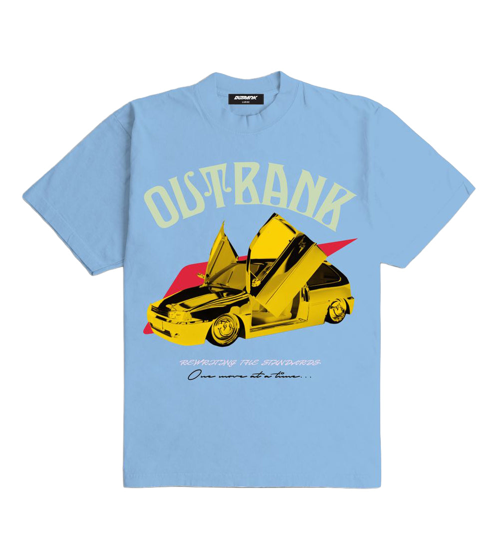 Outrank Streetwear Culture T-Shirt Sky Blue OR5001PR | Pro Feet