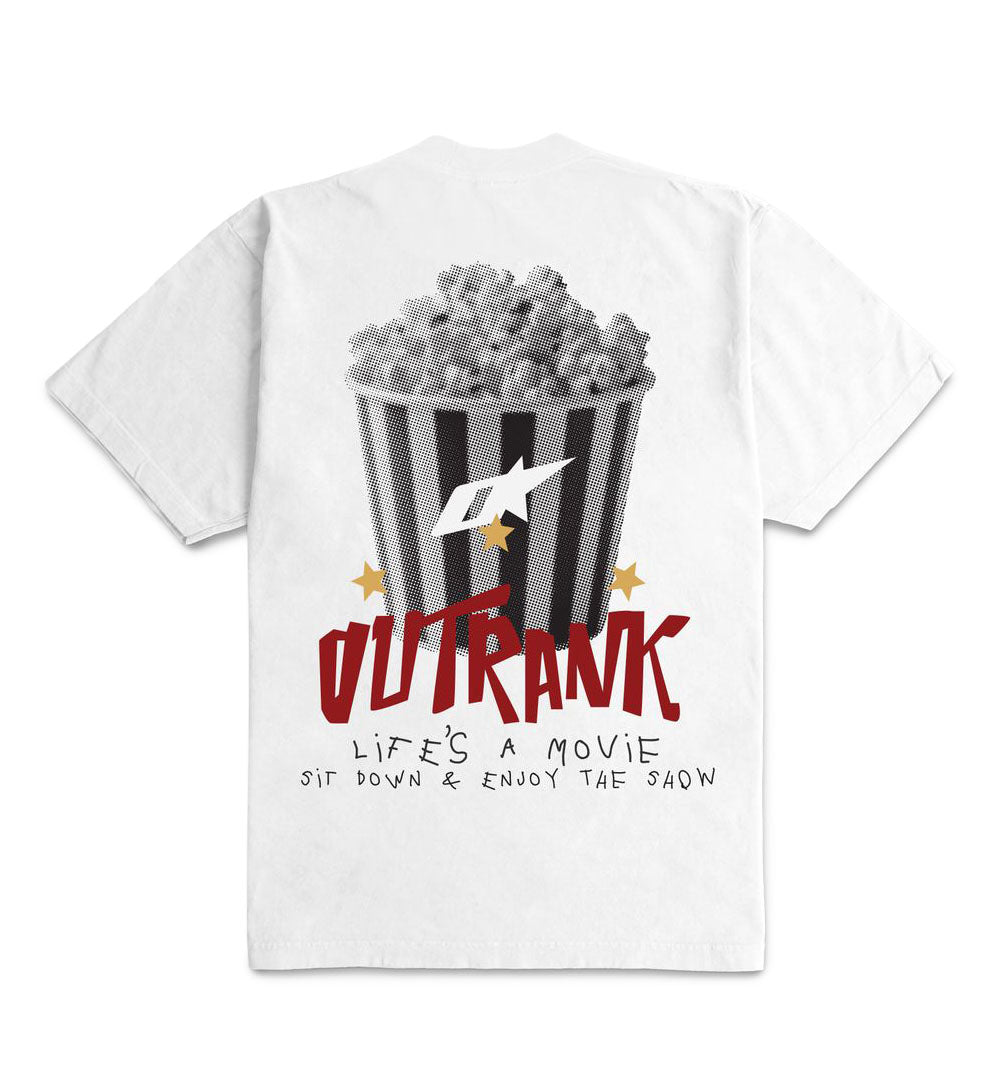 Outrank Creative Department Ultra Heavyweight T-Shirt White OR5011PR | Pro Feet