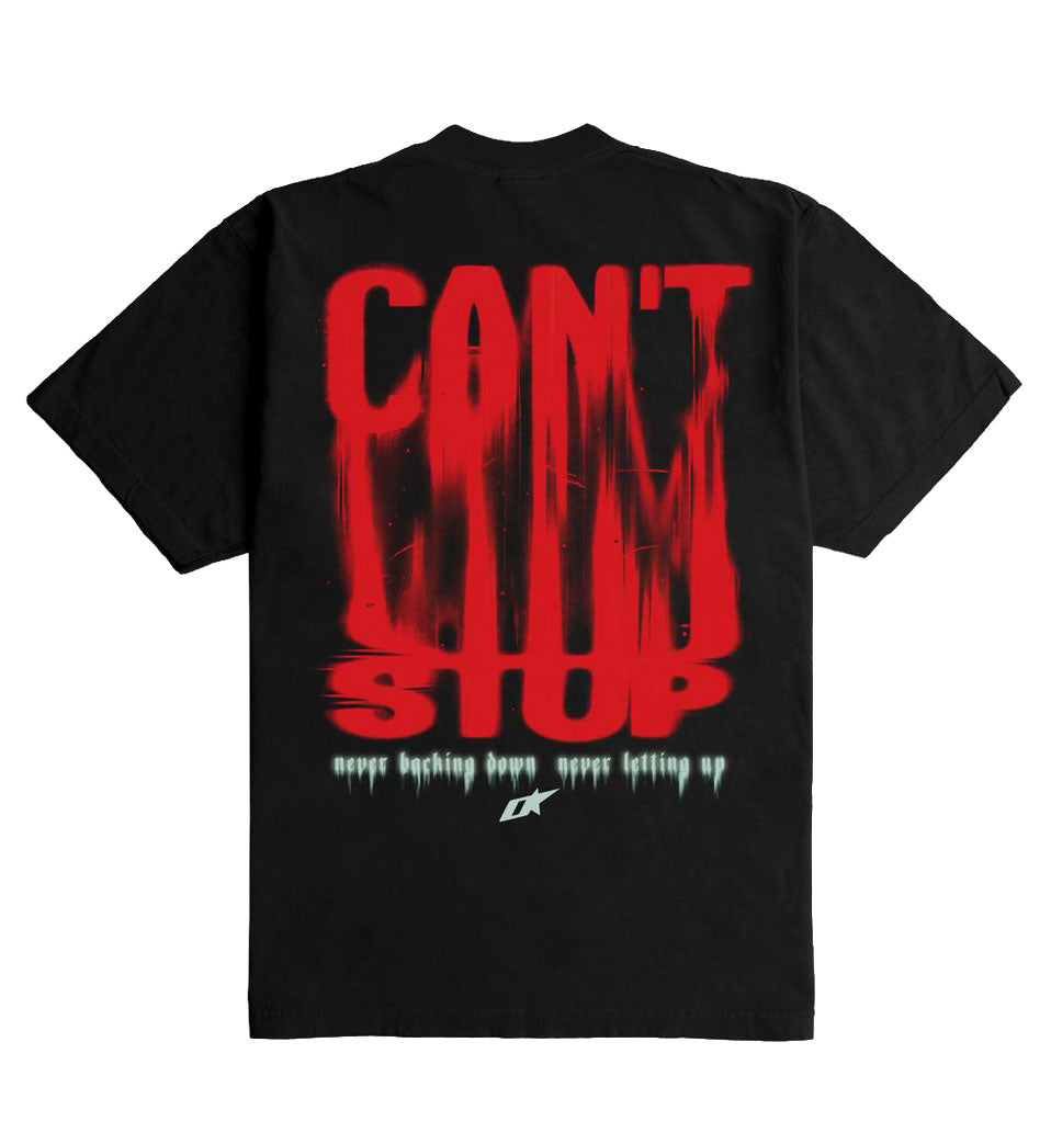 Outrank Can’t Stop Ultra Heavyweight T-Shirt Black OR5063PR | Pro Feet