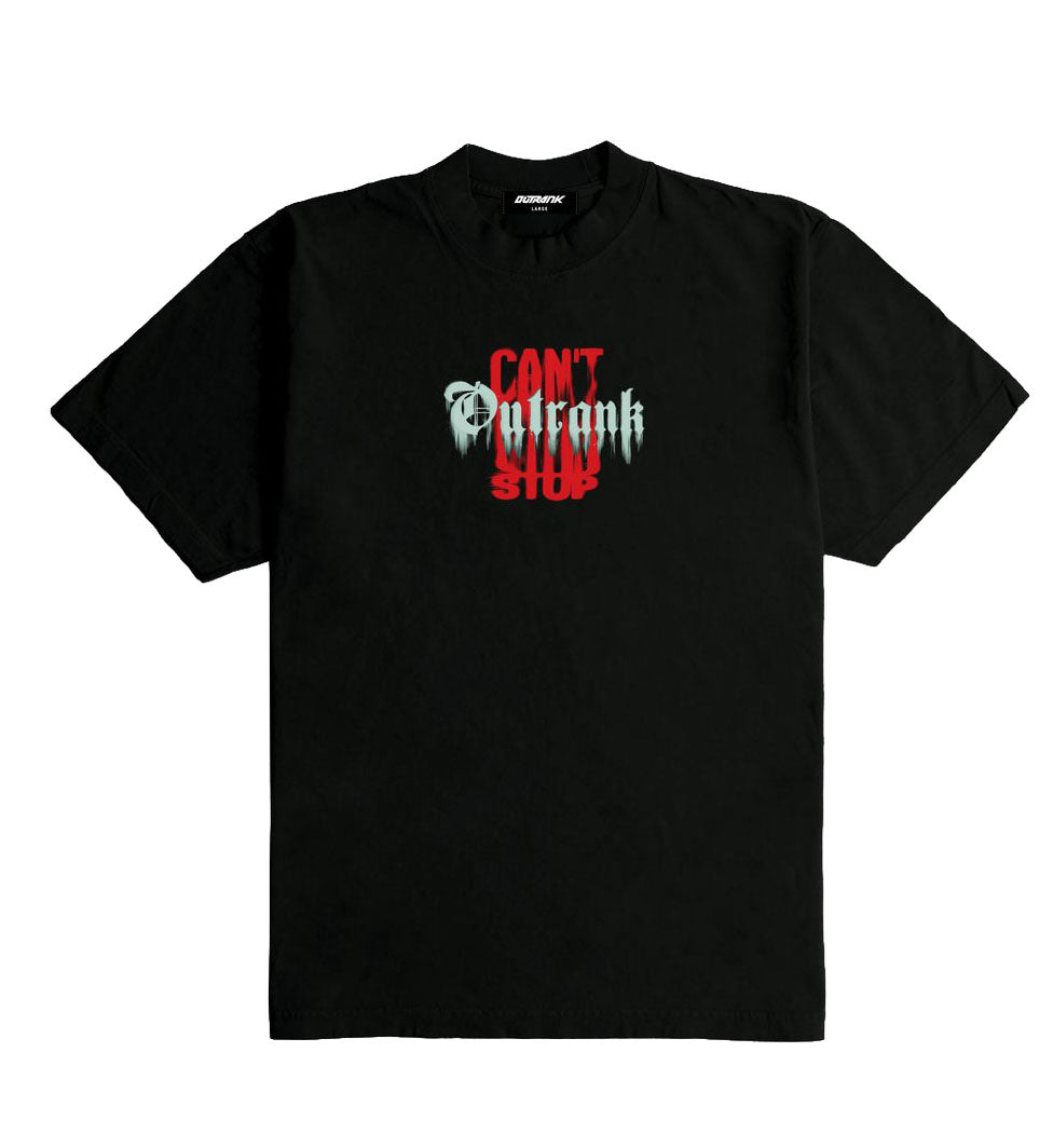 Outrank Can’t Stop Ultra Heavyweight T-Shirt Black OR5063PR | Pro Feet