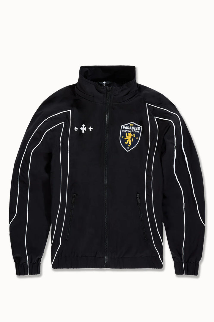 See You In Paradise Hooligan Hooded Track Jacket Black (PL8807HCJO)