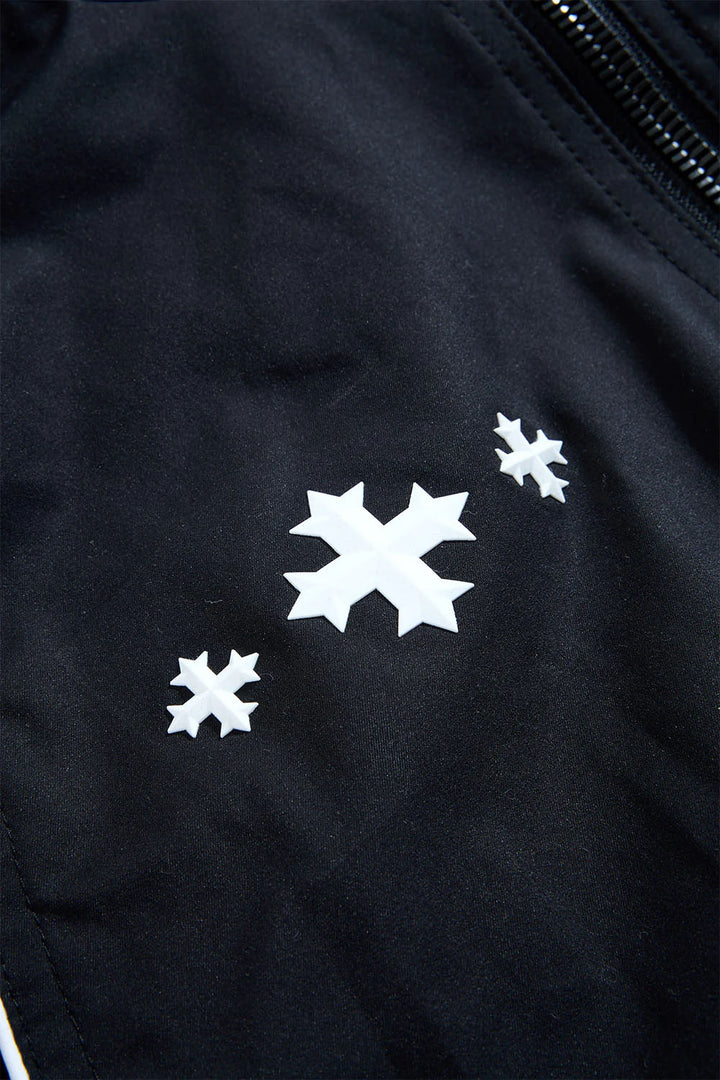 See You In Paradise Hooligan Hooded Track Jacket Black (PL8807HCJO)