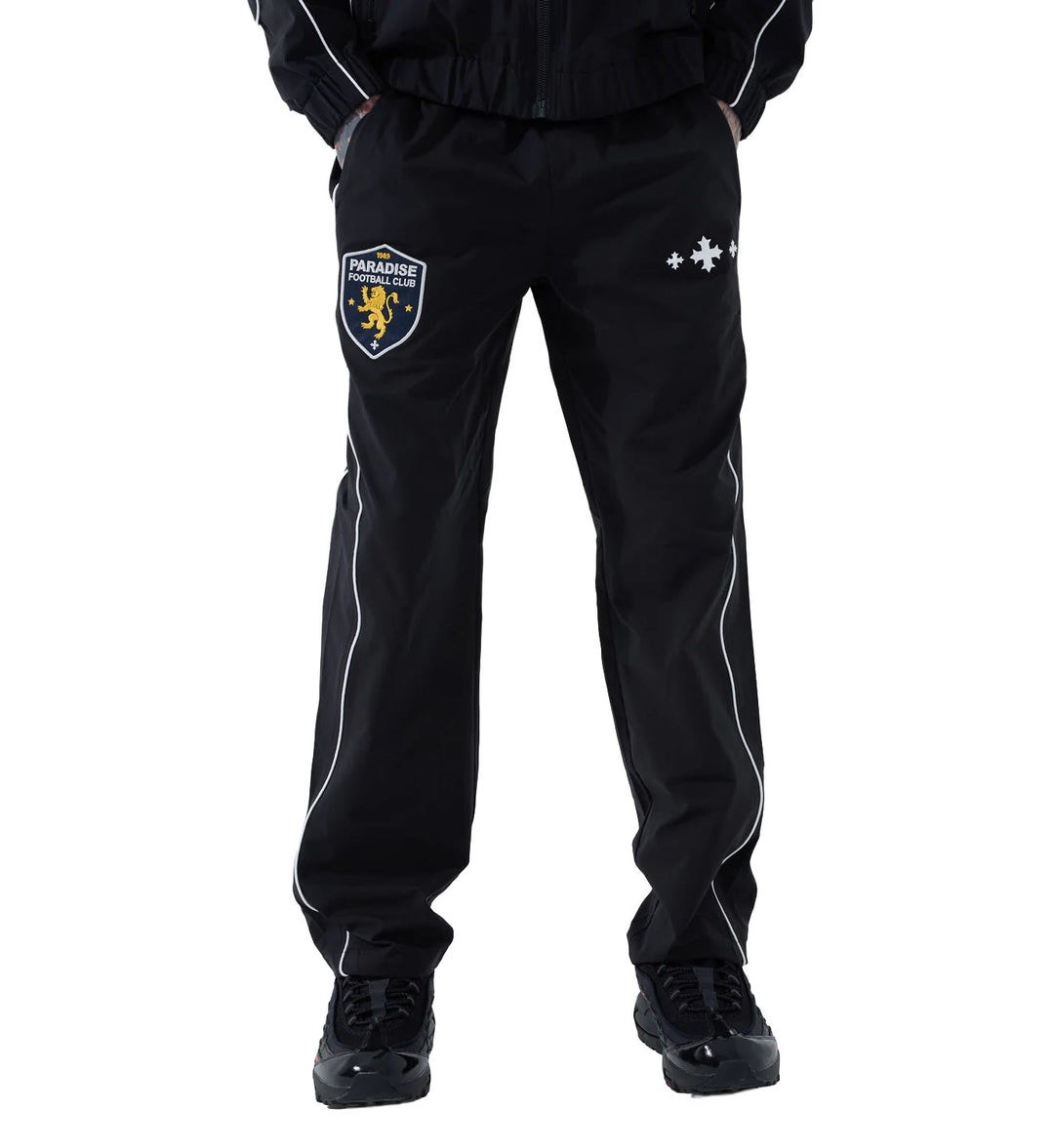 See You In Paradise Hooligan Track Pants Black (PL8807JO)