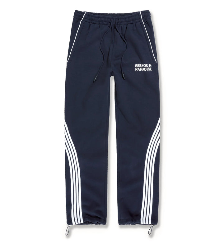 See You In Paradise Perfect Pitch Sweatpants Navy PL9229O | Pro Feet