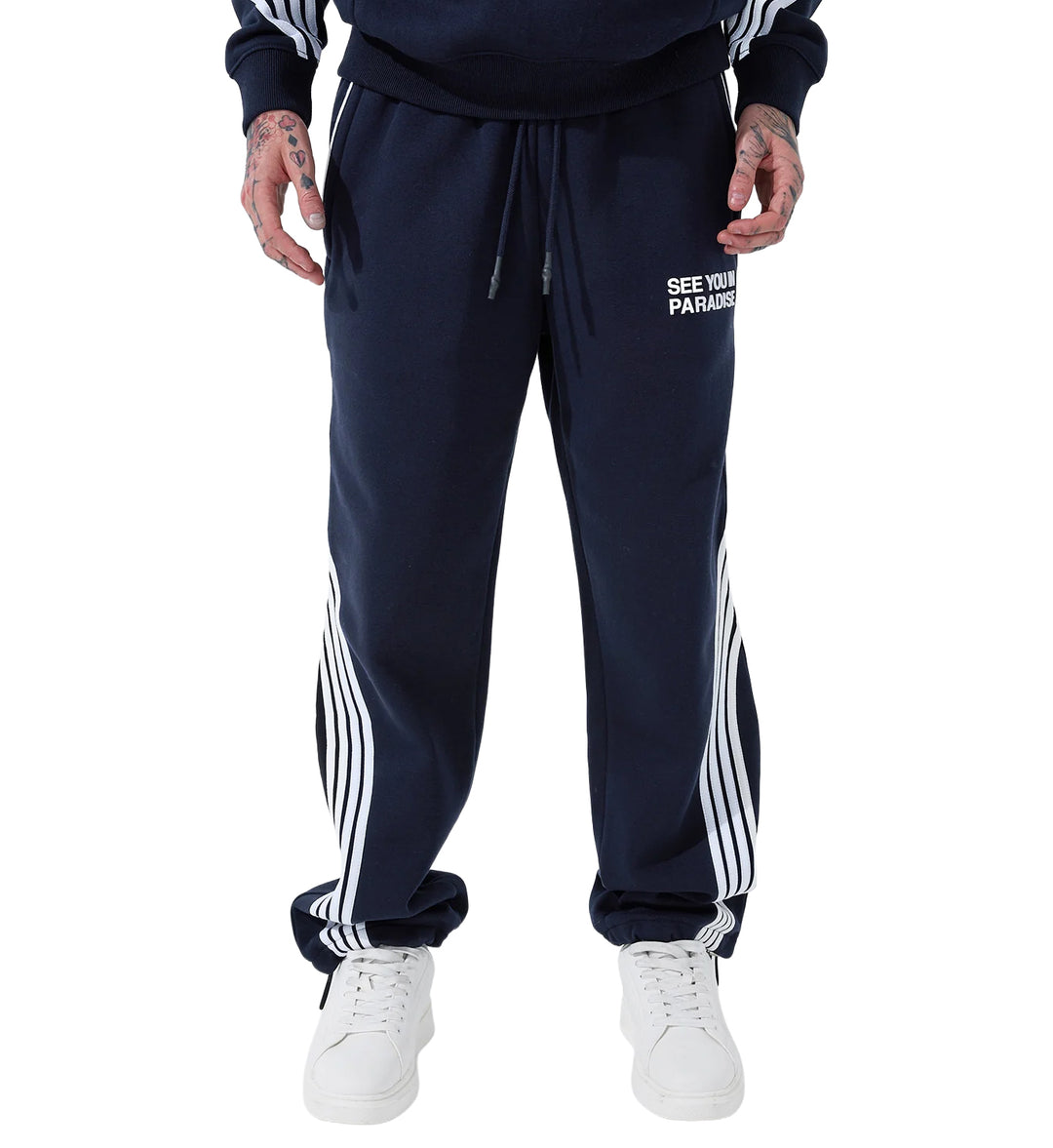 See You In Paradise Perfect Pitch Sweatpants Navy PL9229O | Pro Feet