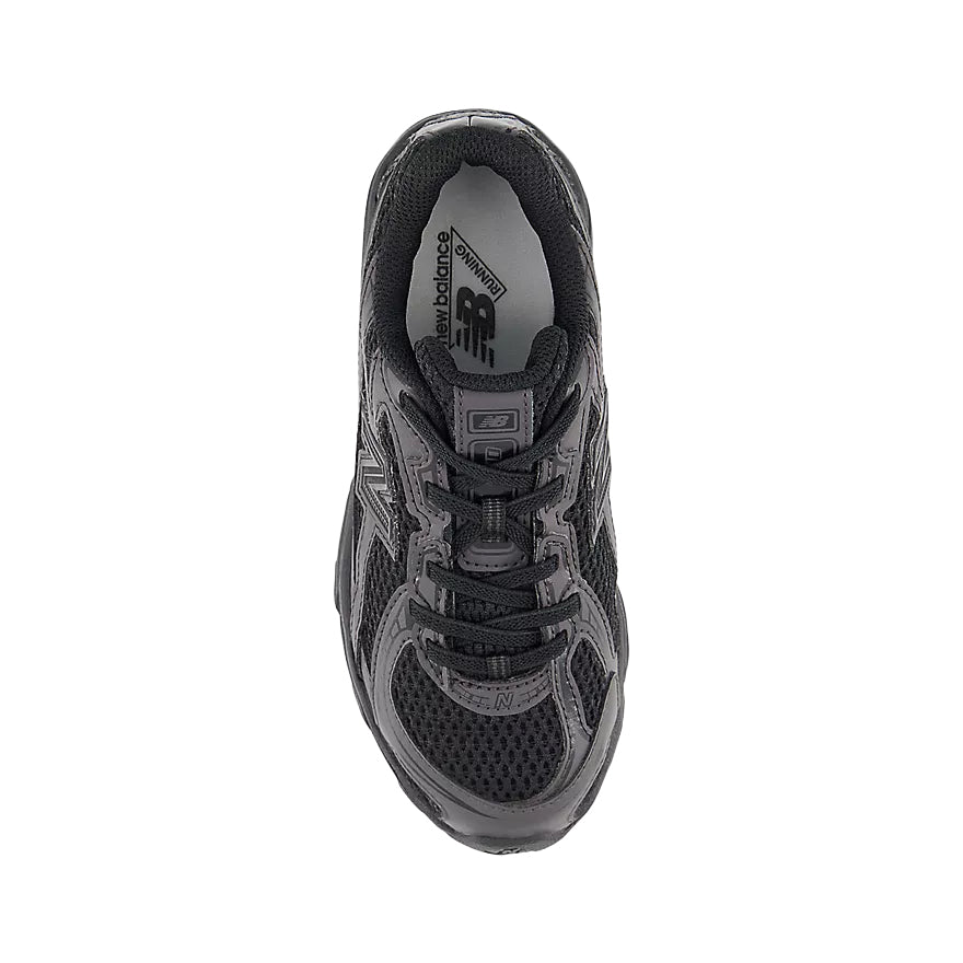 New Balance 740 Bungee Lace PS “Black Cement” (PZ740BO)