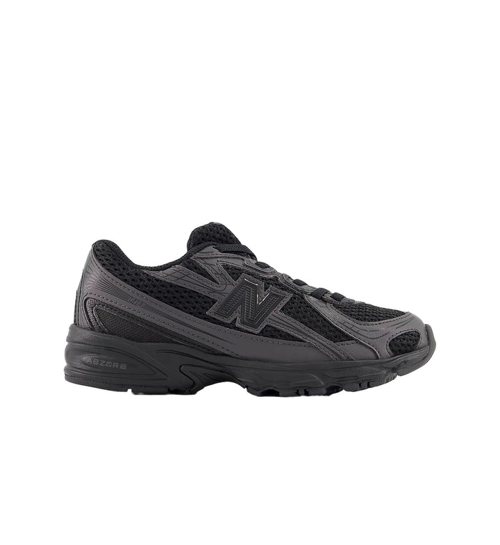 New Balance 740 Bungee PS Black Cement/Black Cement (PZ740BO)