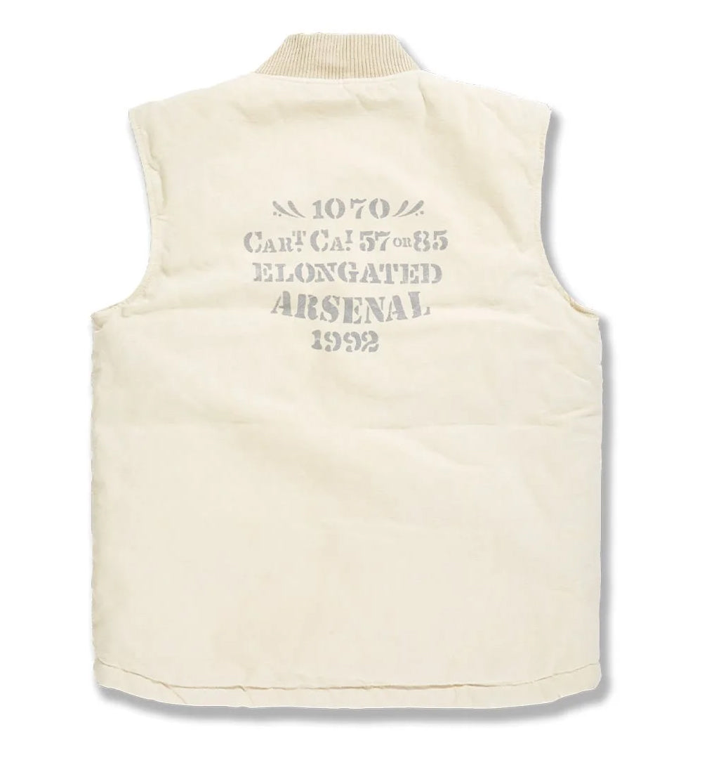 Jordan Craig Local Dealer Duck Canvas Vest Natural RE91775VAY | Pro Feet