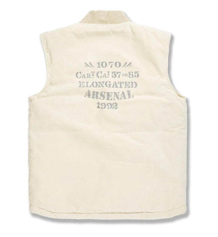 Jordan Craig Local Dealer Duck Canvas Vest Natural RE91775VAY | Pro Feet