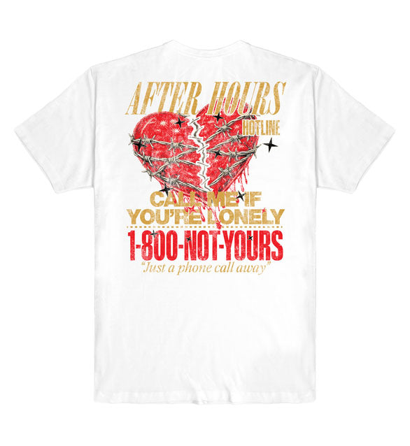 Rich & Rugged The Hotline Tee White | Pro Feet | RRTHL-WHI