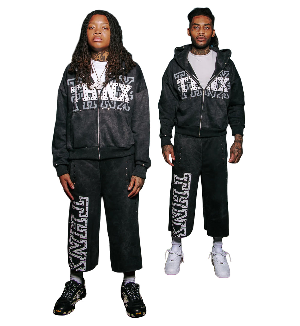 THNX FOR NOTHING AshStone Jacket Black Rustic RUSTICHDY-BLK | Pro Feet