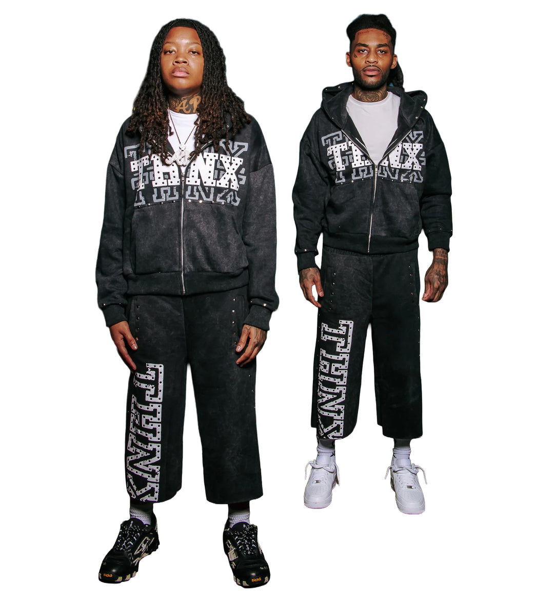 THNX FOR NOTHING AshStone Jacket Black Rustic RUSTICHDY-BLK | Pro Feet