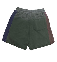 Street Approved Color Block Short Green (SASH102) | Pro Feet
