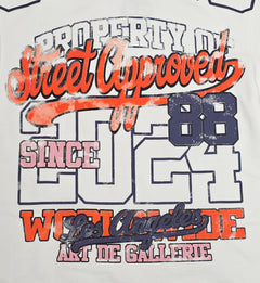 Street Approved STREET 88 Tee White (SAT101) | Pro Feet