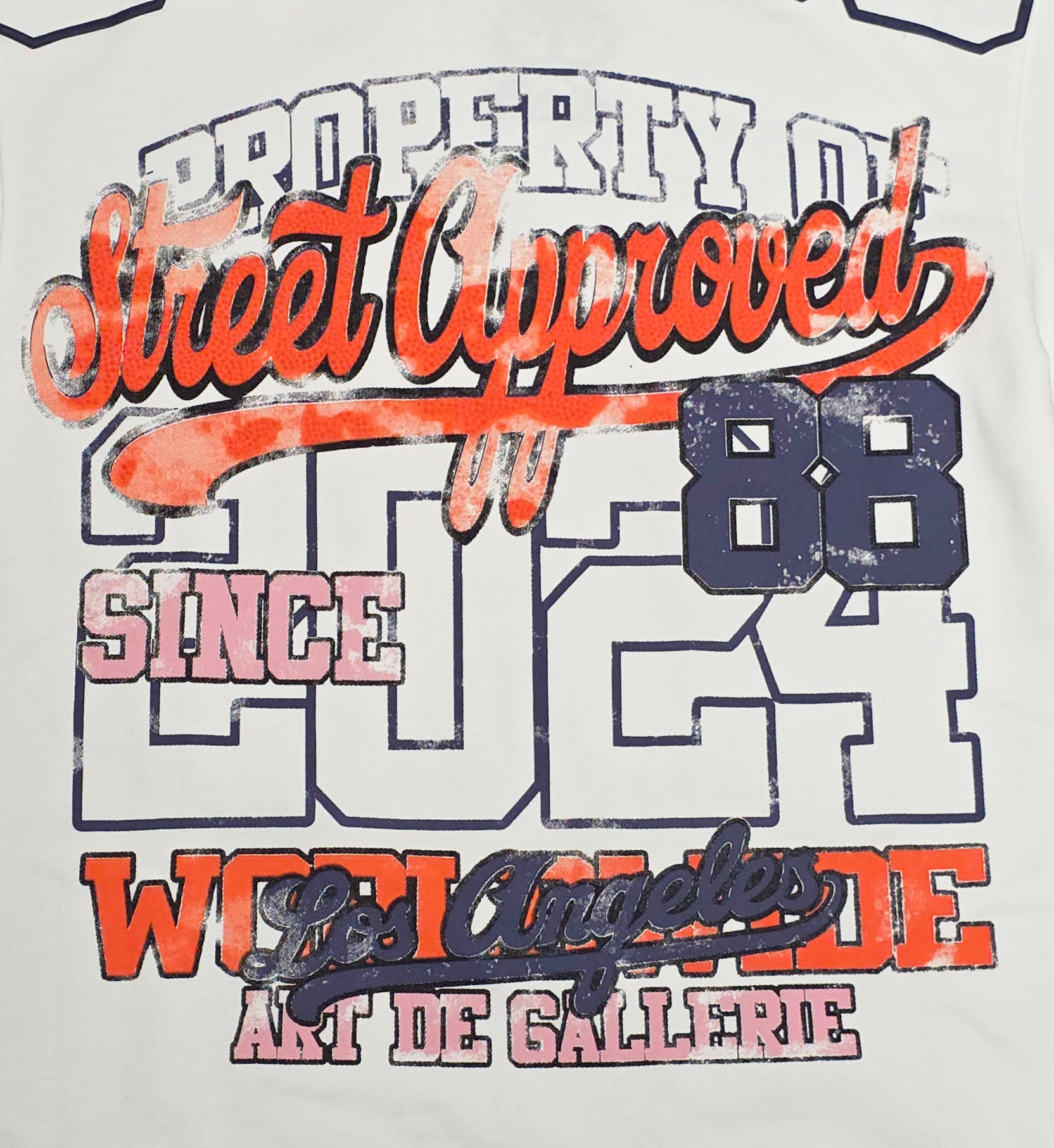 Street Approved STREET 88 Tee White (SAT101) | Pro Feet