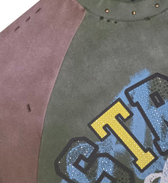 Street Approved Color Block Tee Green (SAT102) | Pro Feet