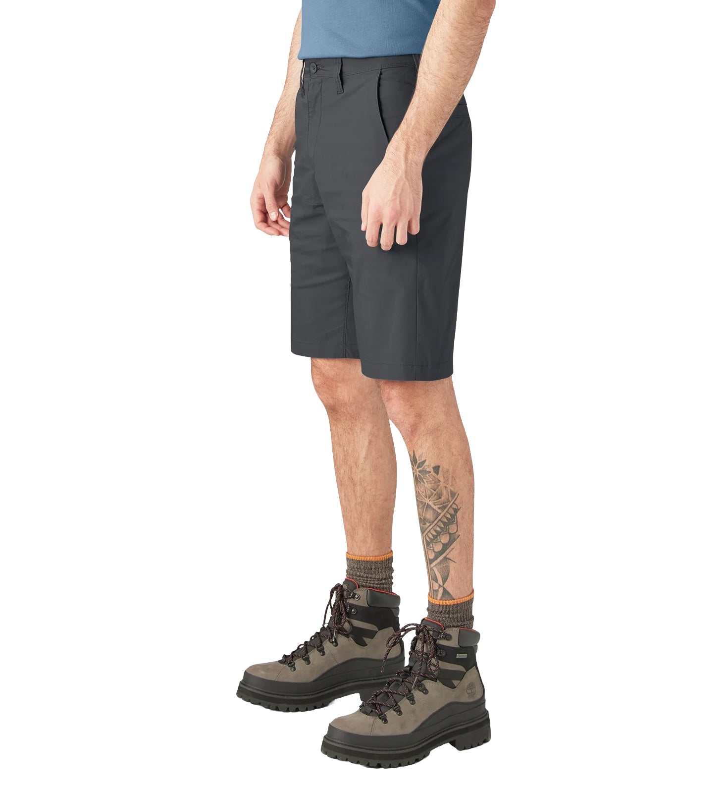 Dickies FLEX Cooling Utility Shorts Charcoal Gray SR601 | Pro Feet