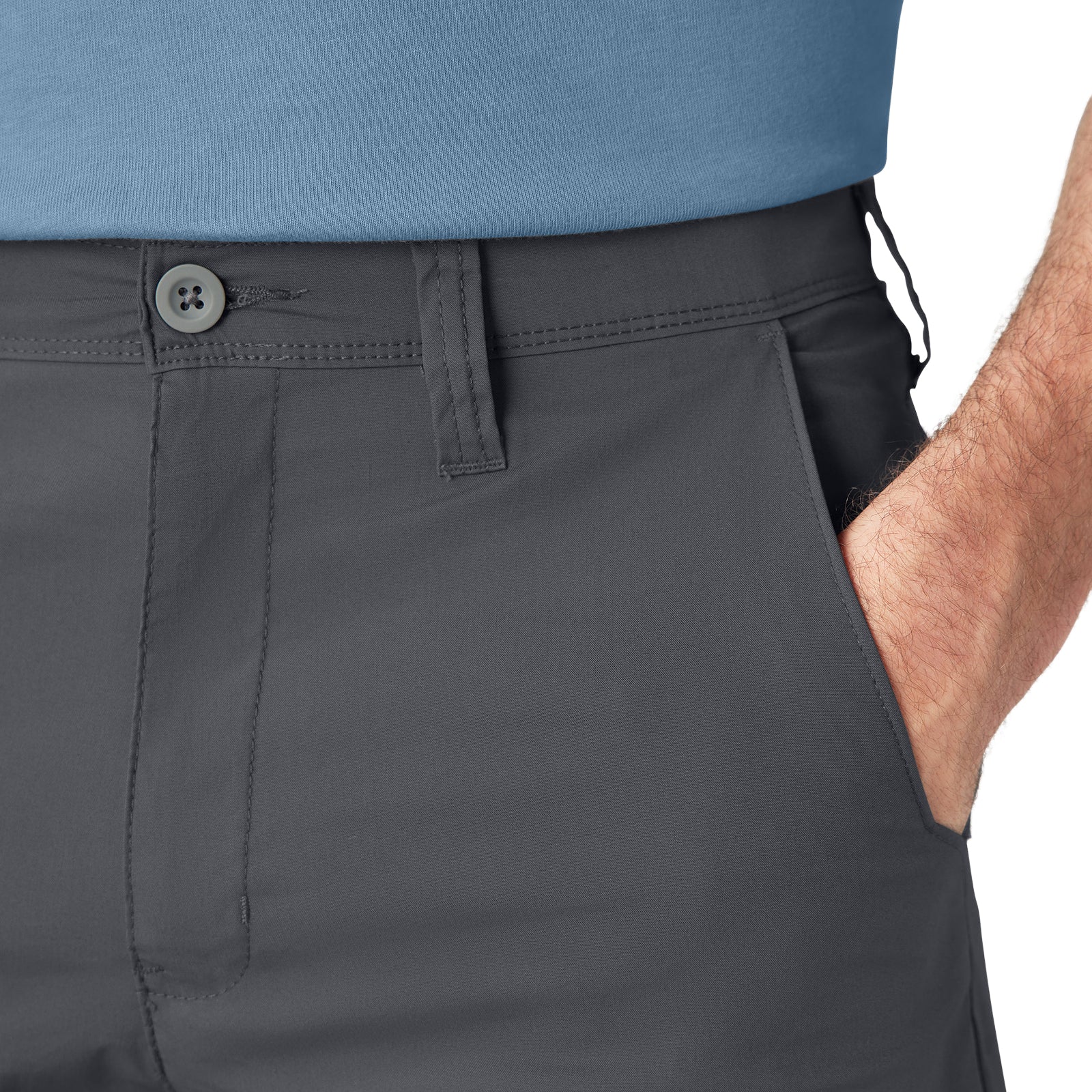 Dickies FLEX Cooling Utility Shorts Charcoal Gray SR601 | Pro Feet