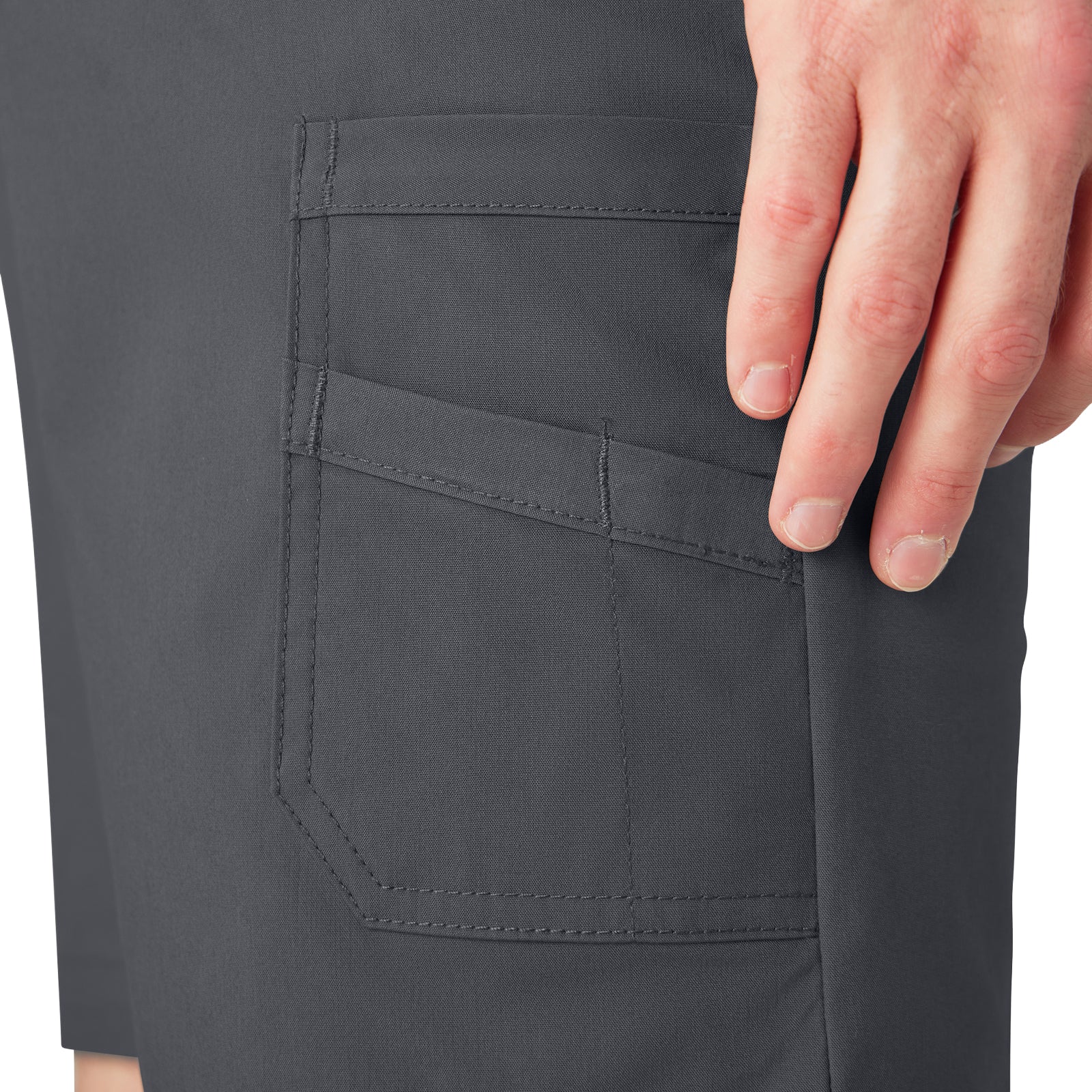 Dickies FLEX Cooling Utility Shorts Charcoal Gray SR601 | Pro Feet