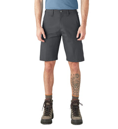 Dickies FLEX Cooling Utility Shorts Charcoal Gray SR601 | Pro Feet