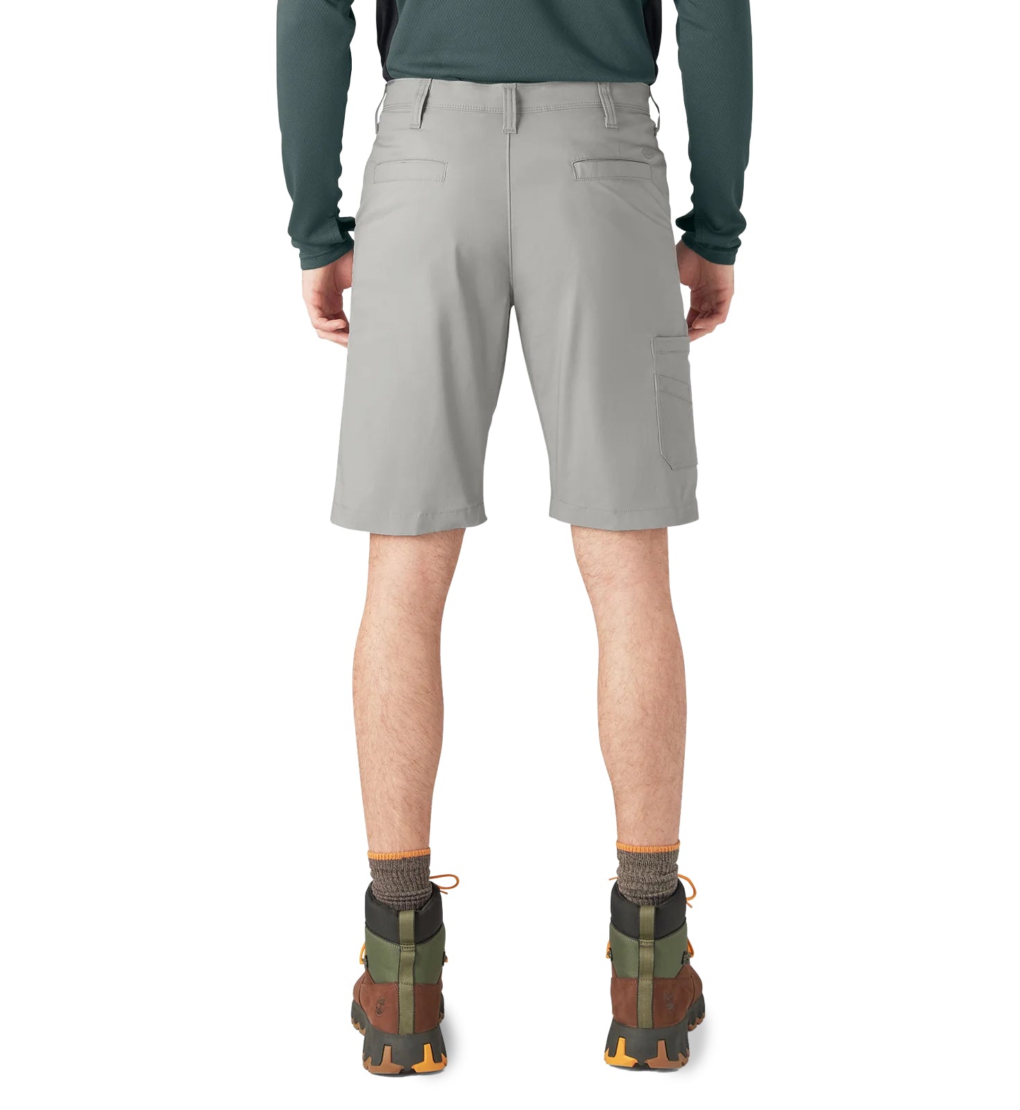 Dickies FLEX Cooling Utility 11” Shorts Nickel Gray SR601 | Pro Feet