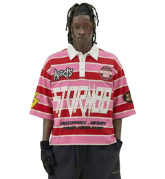 Love to Kleep Knit Patchwork Polo