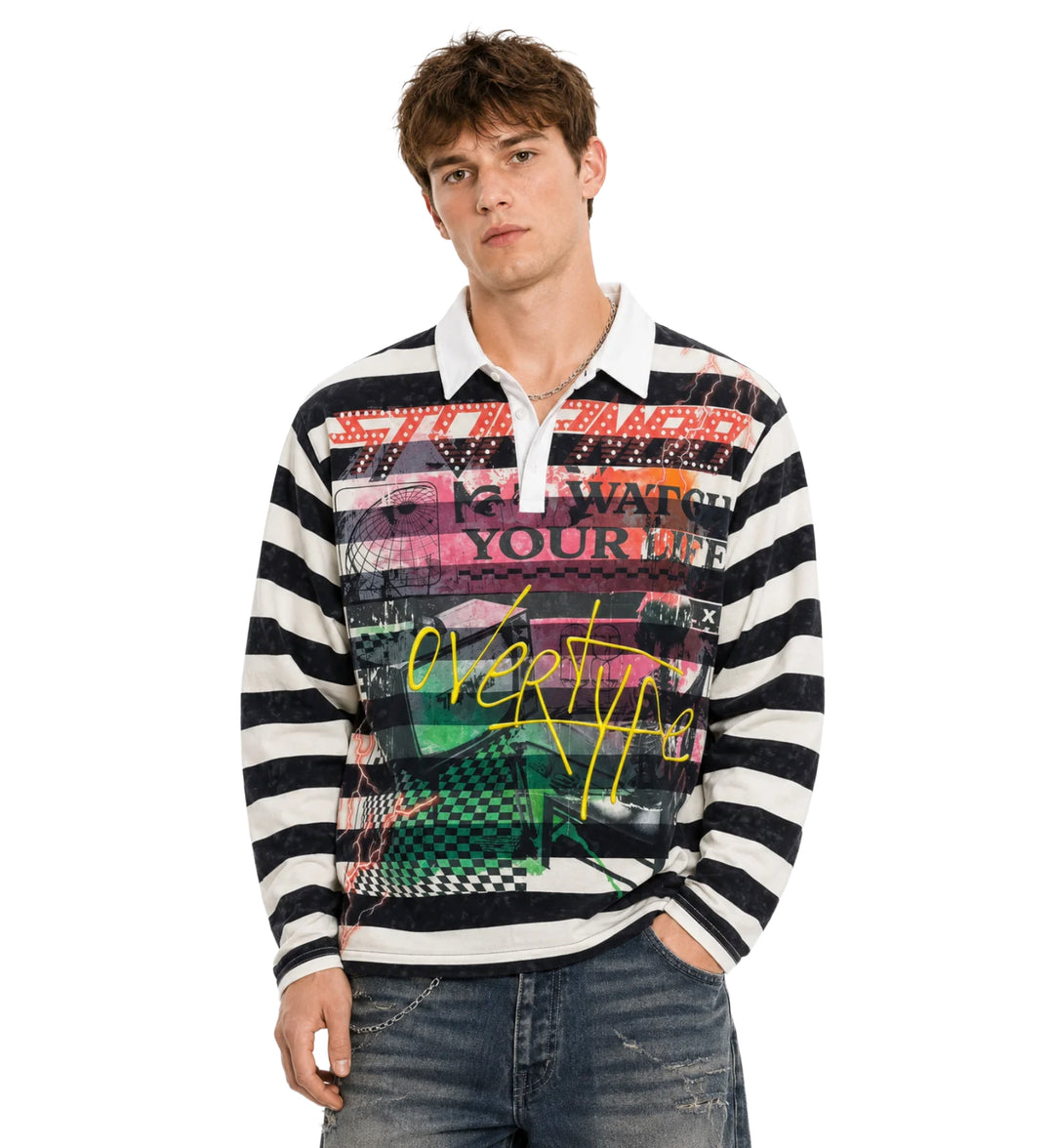 Love to Kleep Men’s Long Sleeve Polo Shirt ST8-028 | Pro Feet