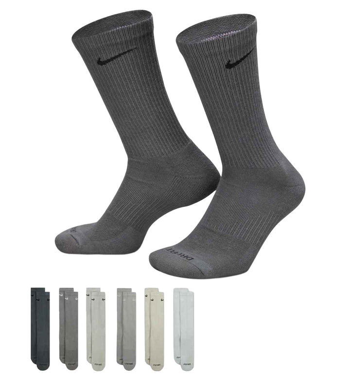 Nike Everyday Plus Cushioned Training Crew Socks (6 Pairs)