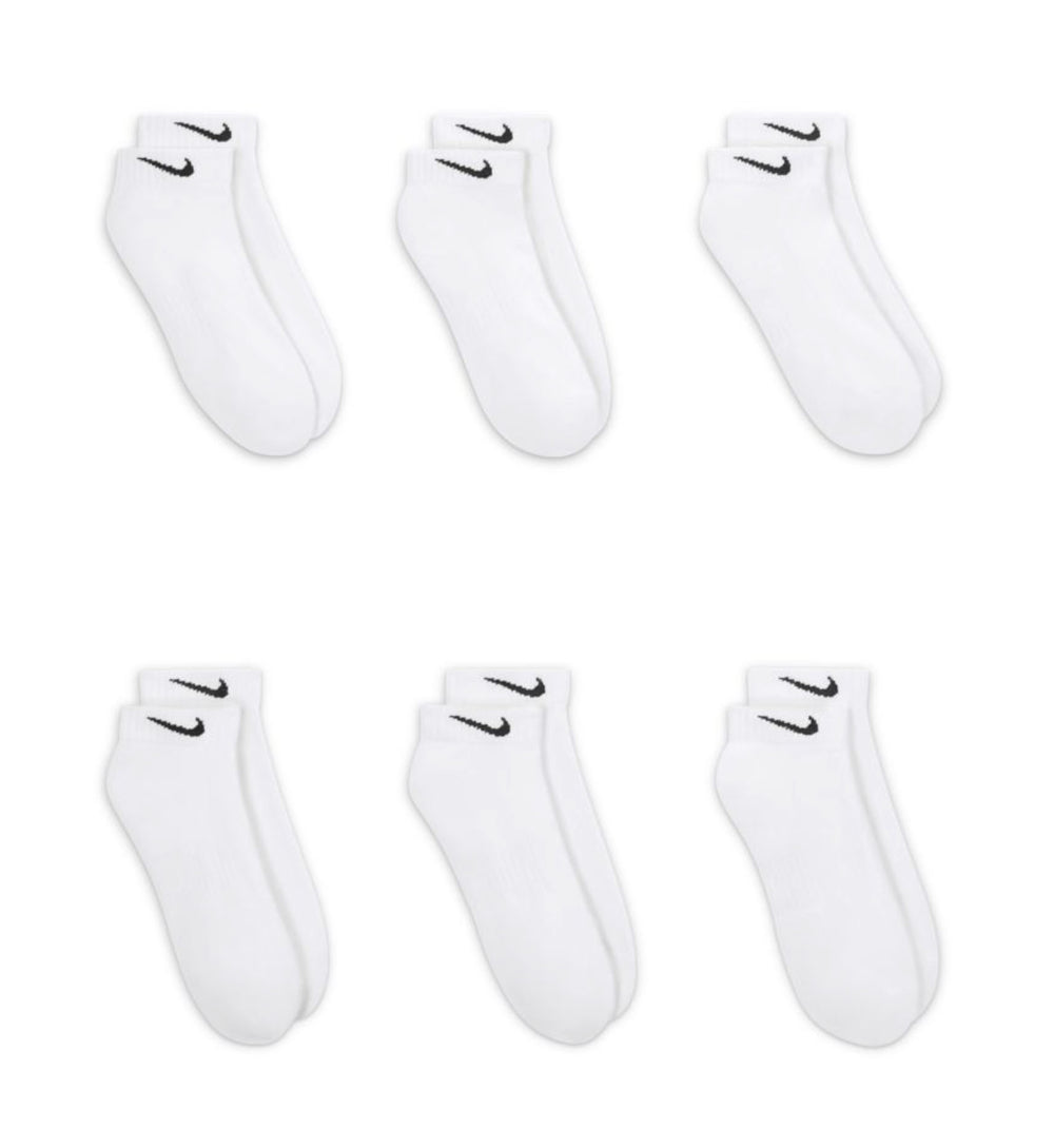 Nike Everyday Cushioned Training Low Socks (6 Pairs)