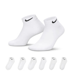 Nike Everyday Cushioned Training Low Socks (6 Pairs) “White” (SX7672-100)