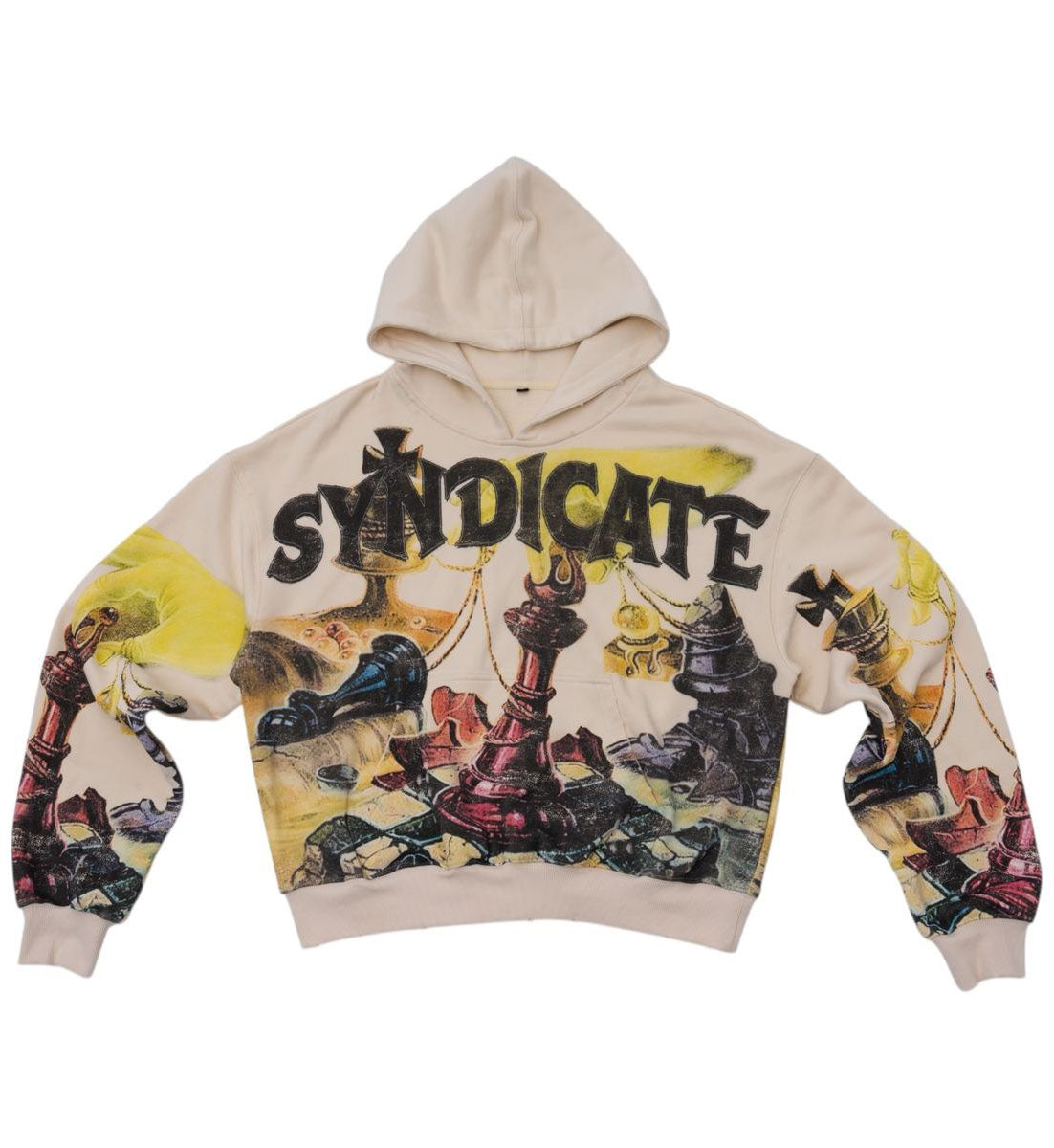 Syndicate “KING” Hoodie Bone Wash (SYNH_5)