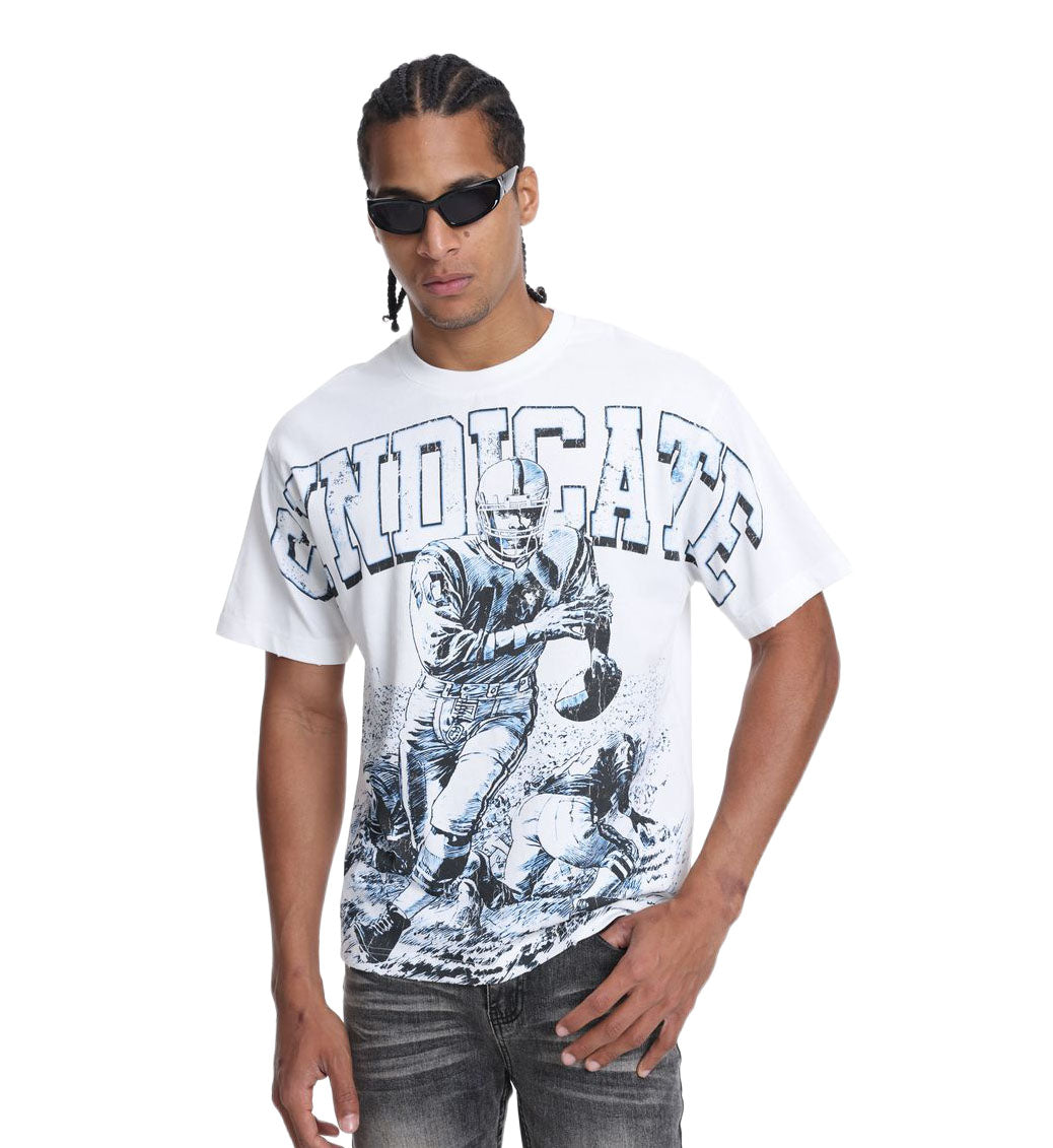 Syndicate TD T-Shirt White SYN_TEE7 | Pro Feet