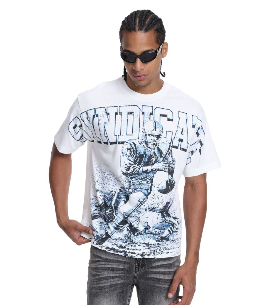 Syndicate TD T-Shirt White SYN_TEE7 | Pro Feet