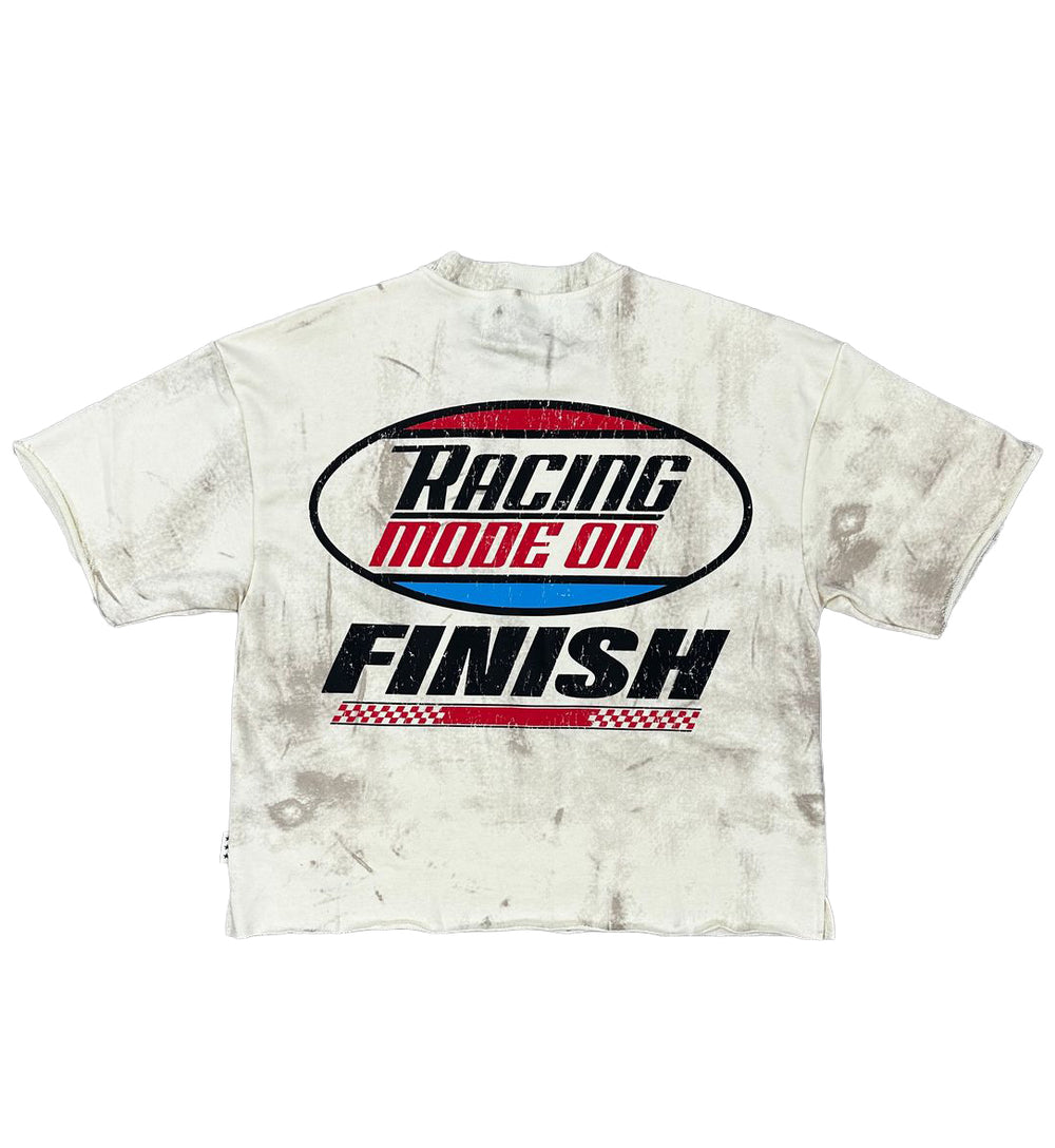 BKYS Speed Cropped T-Shirt Cream T1501 | Pro Feet