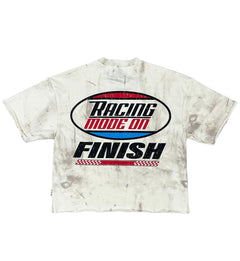 BKYS Speed Cropped T-Shirt Cream T1501 | Pro Feet