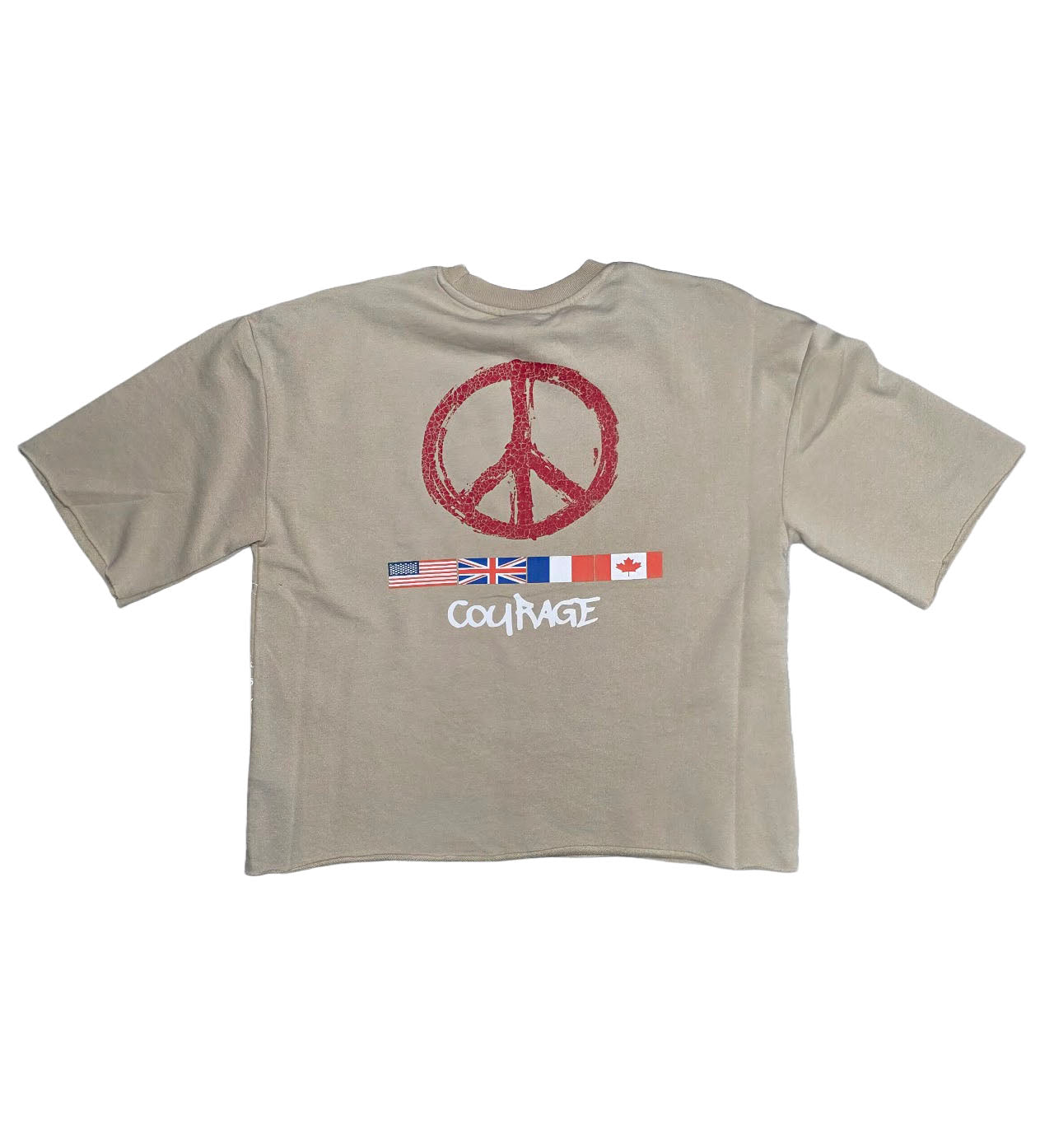 PJ Mark D-Day Courage Crop Tee