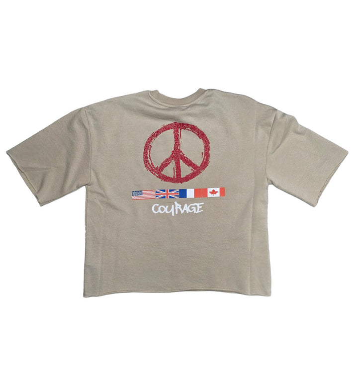 PJ Mark D-Day Courage Crop Tee