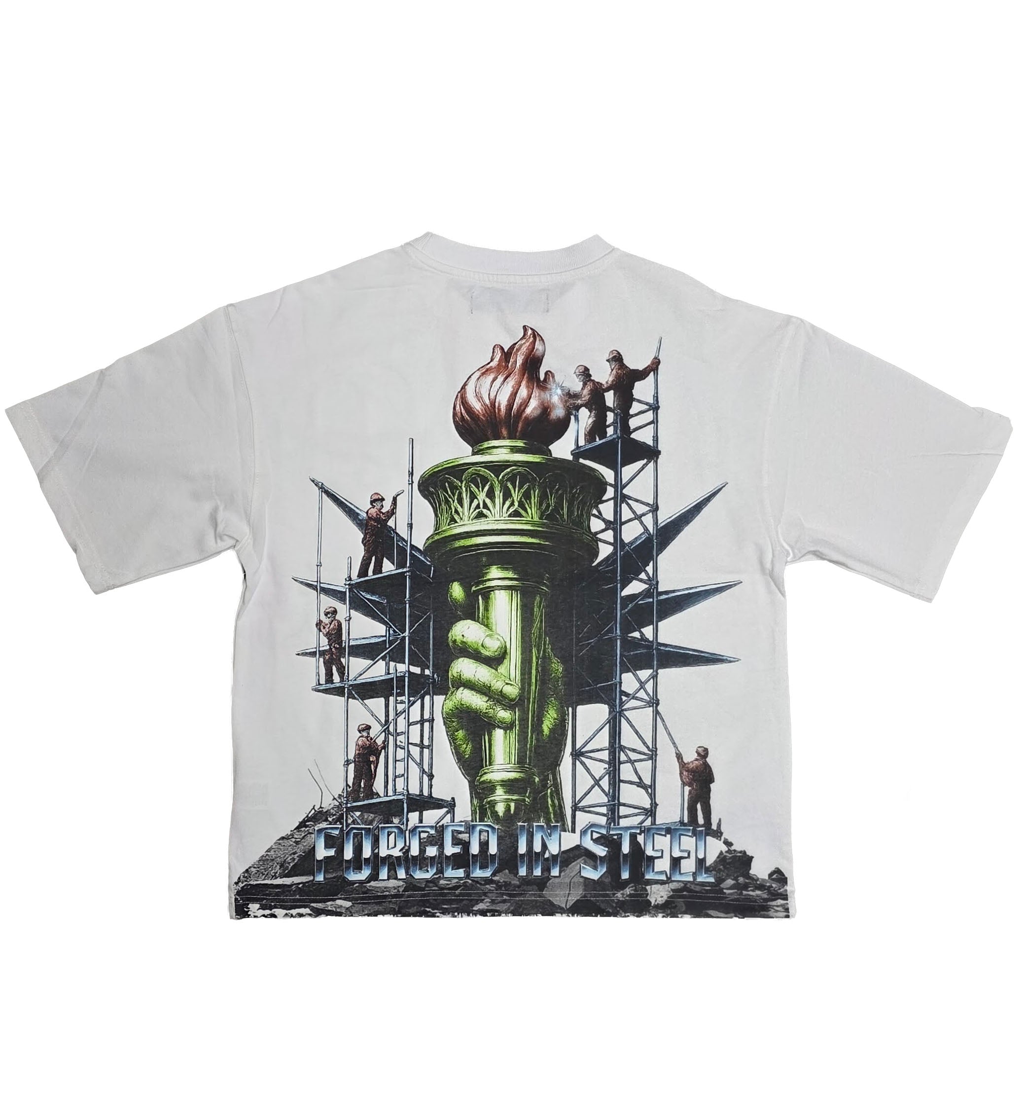 PJ Mark Legacy Forged in Steel Crop White (T2609)