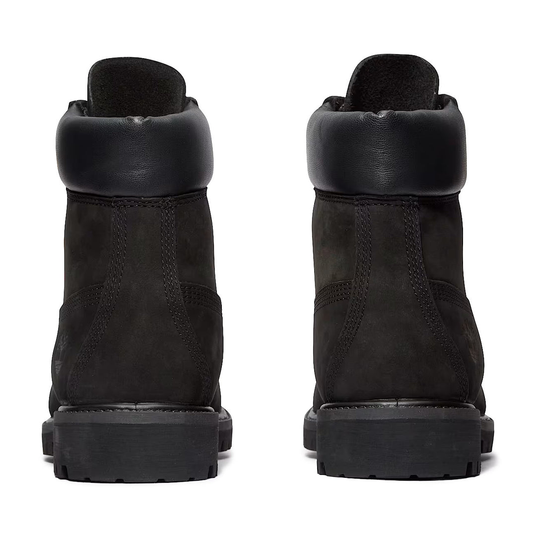 Timberland Premium 6-Inch Waterproof Boot Black Nubuck TB010073001 | Pro Feet