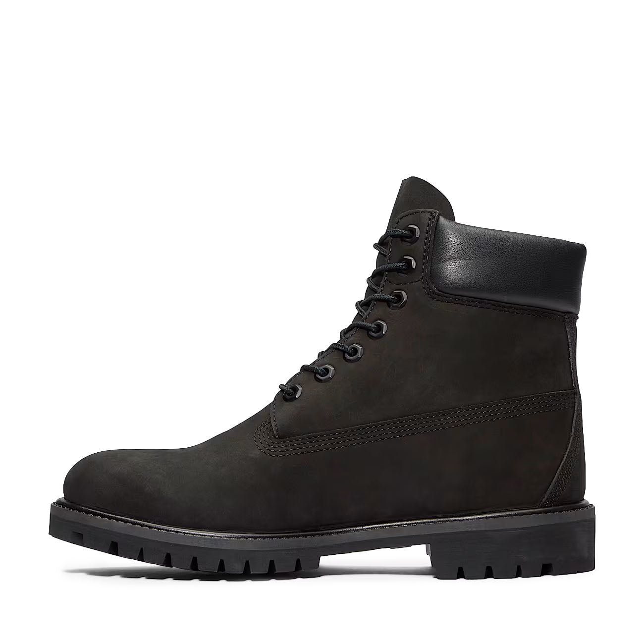 Timberland Premium 6-Inch Waterproof Boot Black Nubuck TB010073001 | Pro Feet