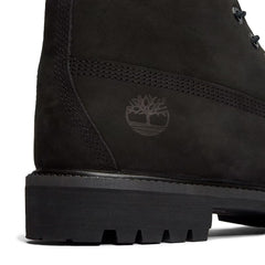 Timberland Premium 6-Inch Waterproof Boot Black Nubuck TB010073001 | Pro Feet