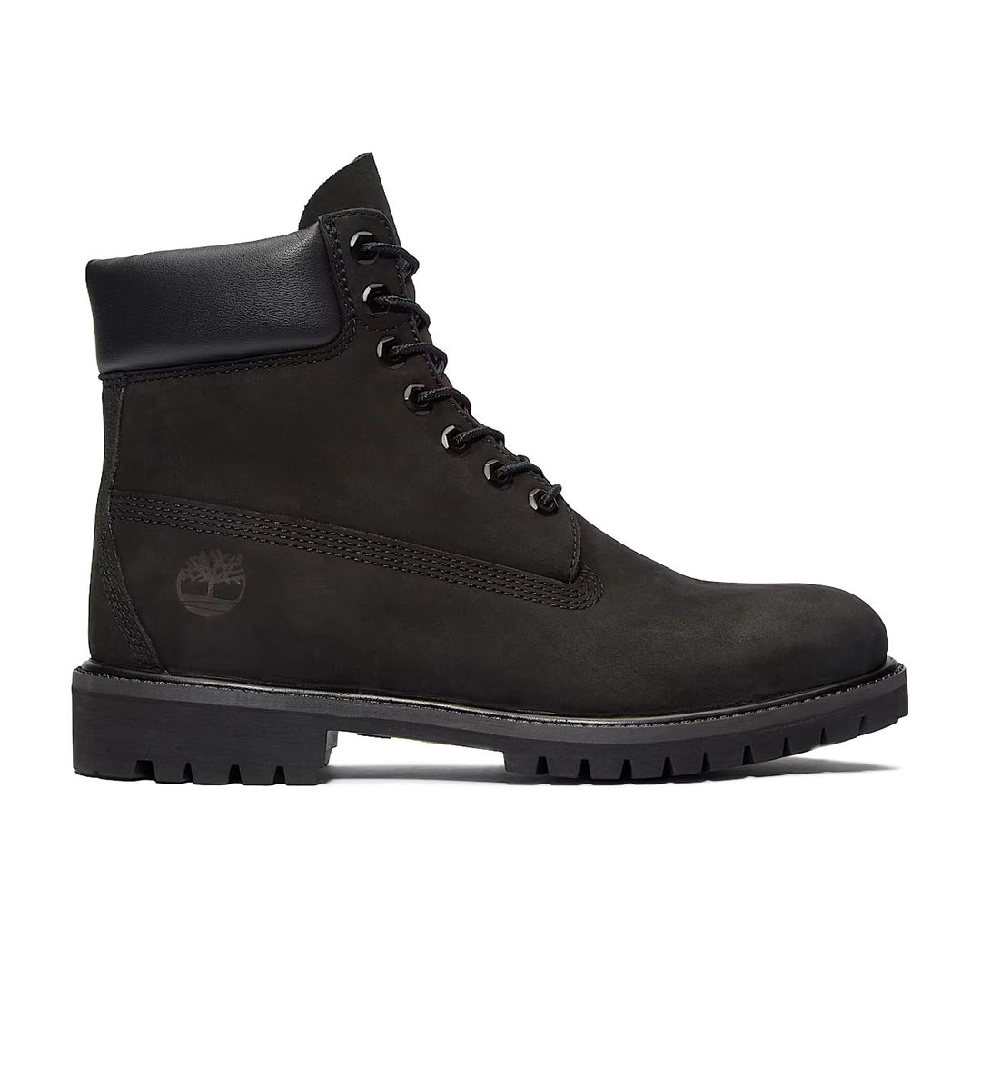 Timberland Premium 6-Inch Waterproof Boot Black Nubuck TB010073001 | Pro Feet