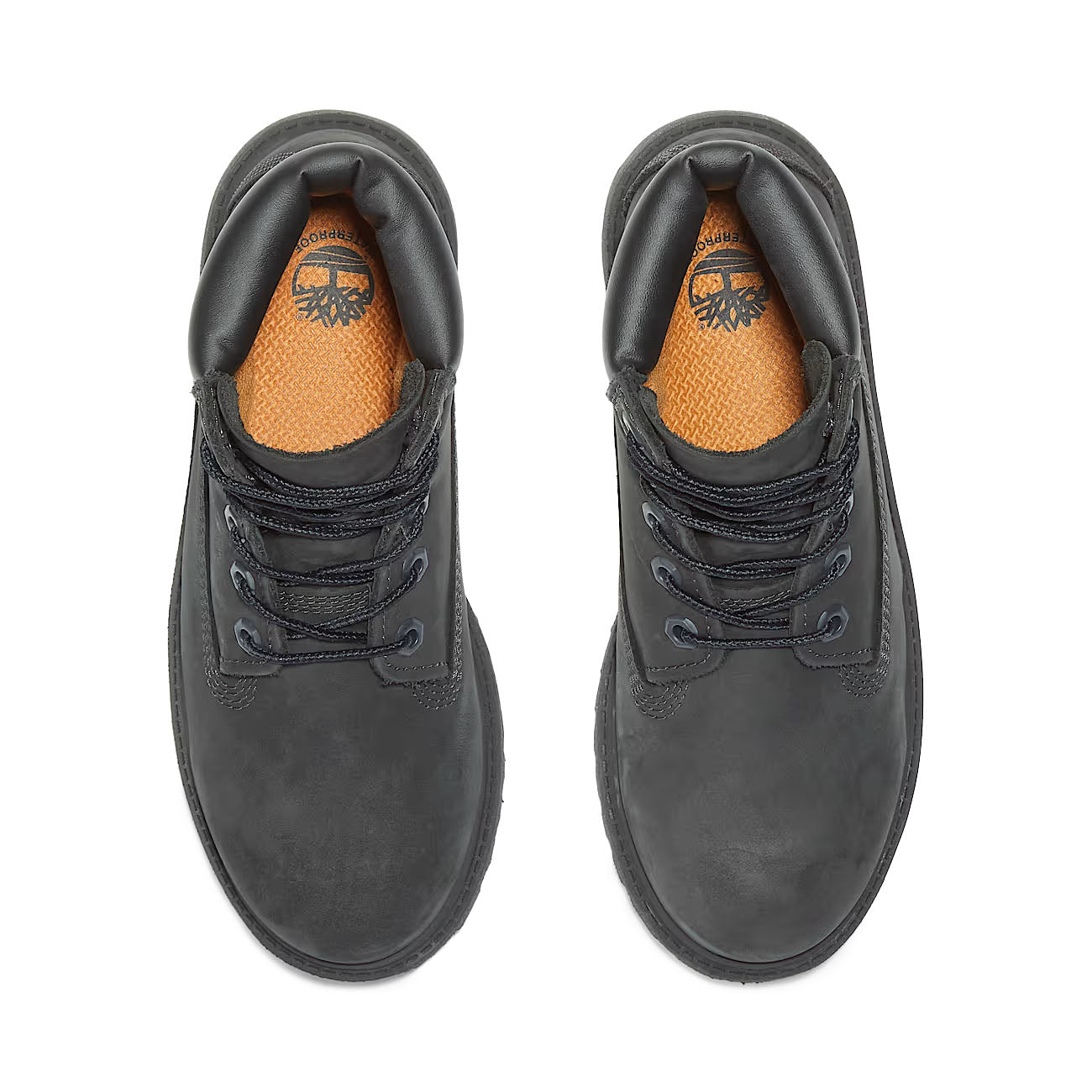 Timberland Premium 6-Inch Waterproof Boot GS Black Nubuck TB012907001 | Pro Feet